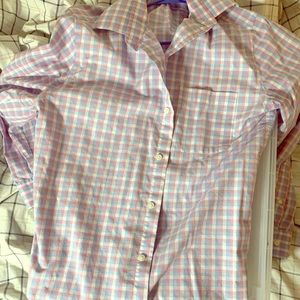 Chaps button down dress shirt. (32/33) like new.